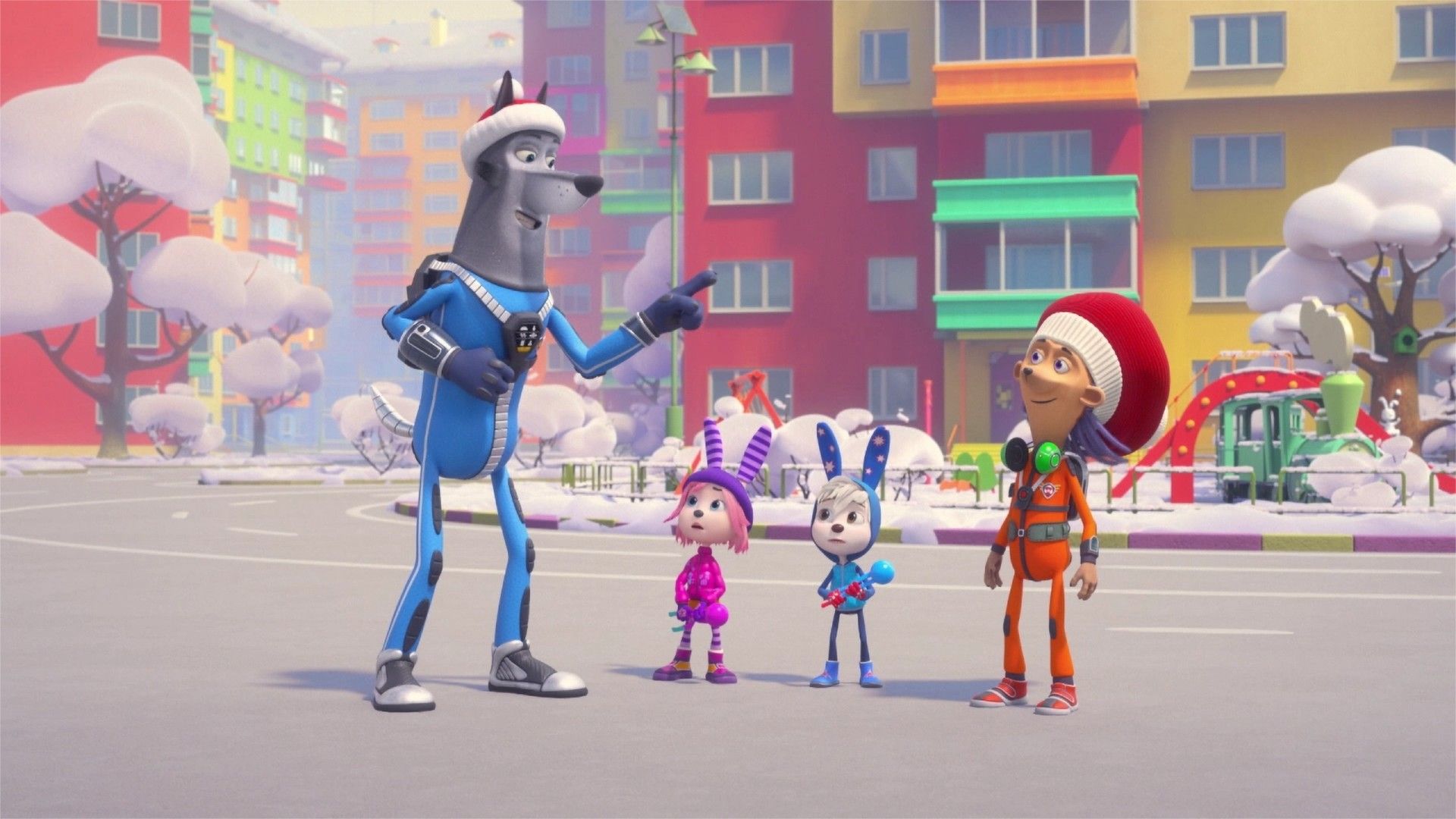 Год со спасателями. Муся, Чук и Станислав