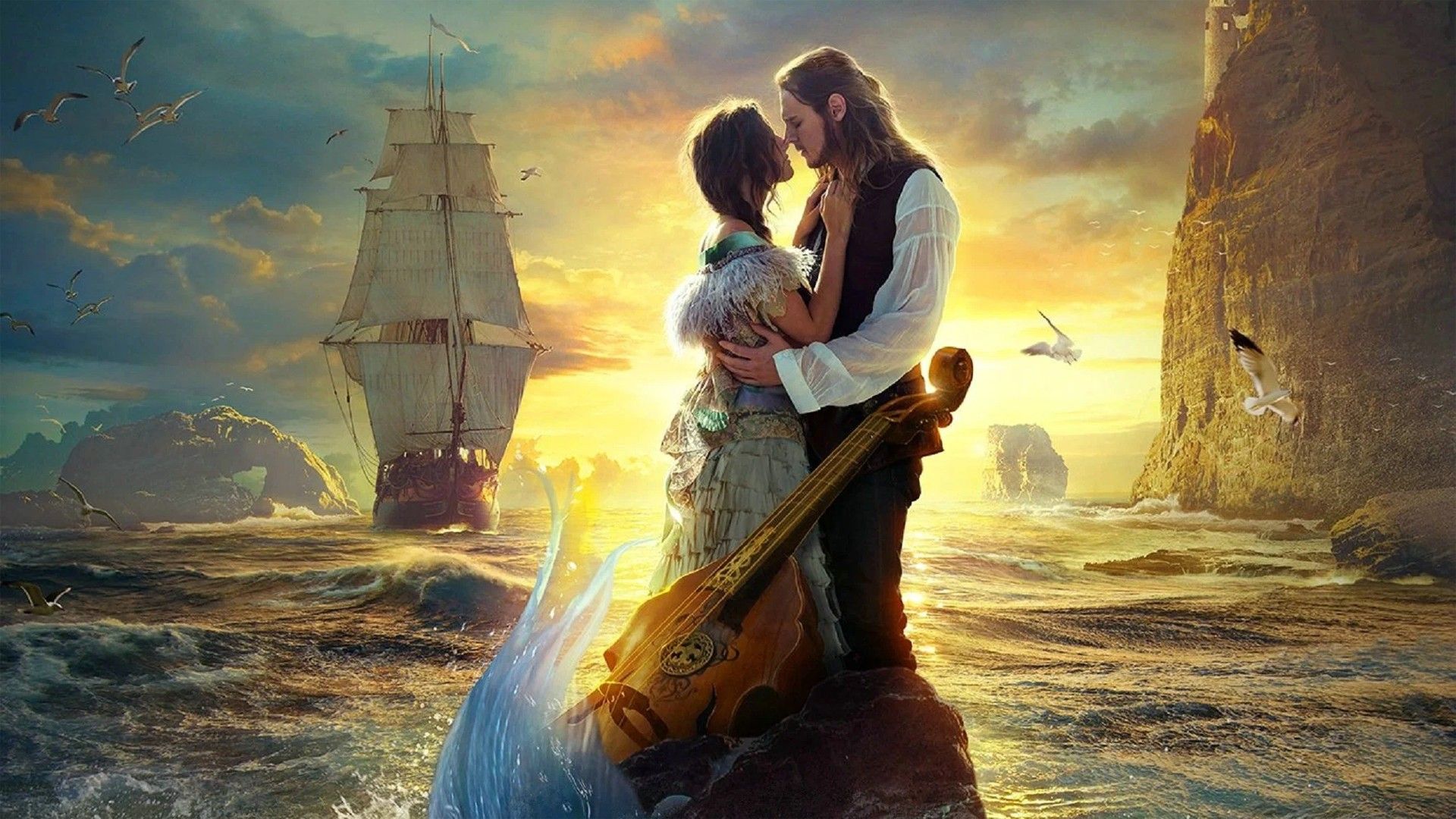 Русалка и дочь короля