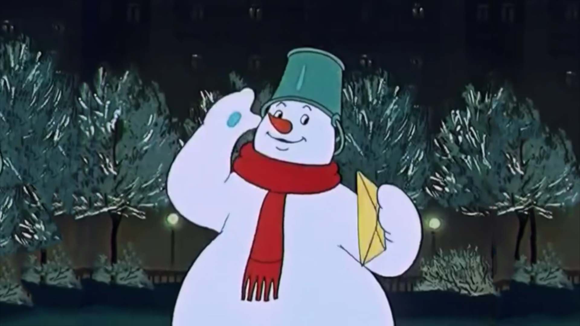 Снеговик-почтовик