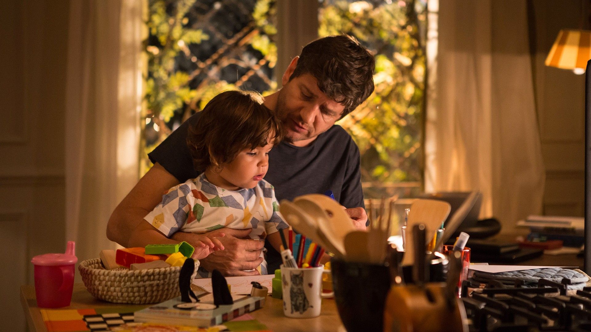 Папа за маму