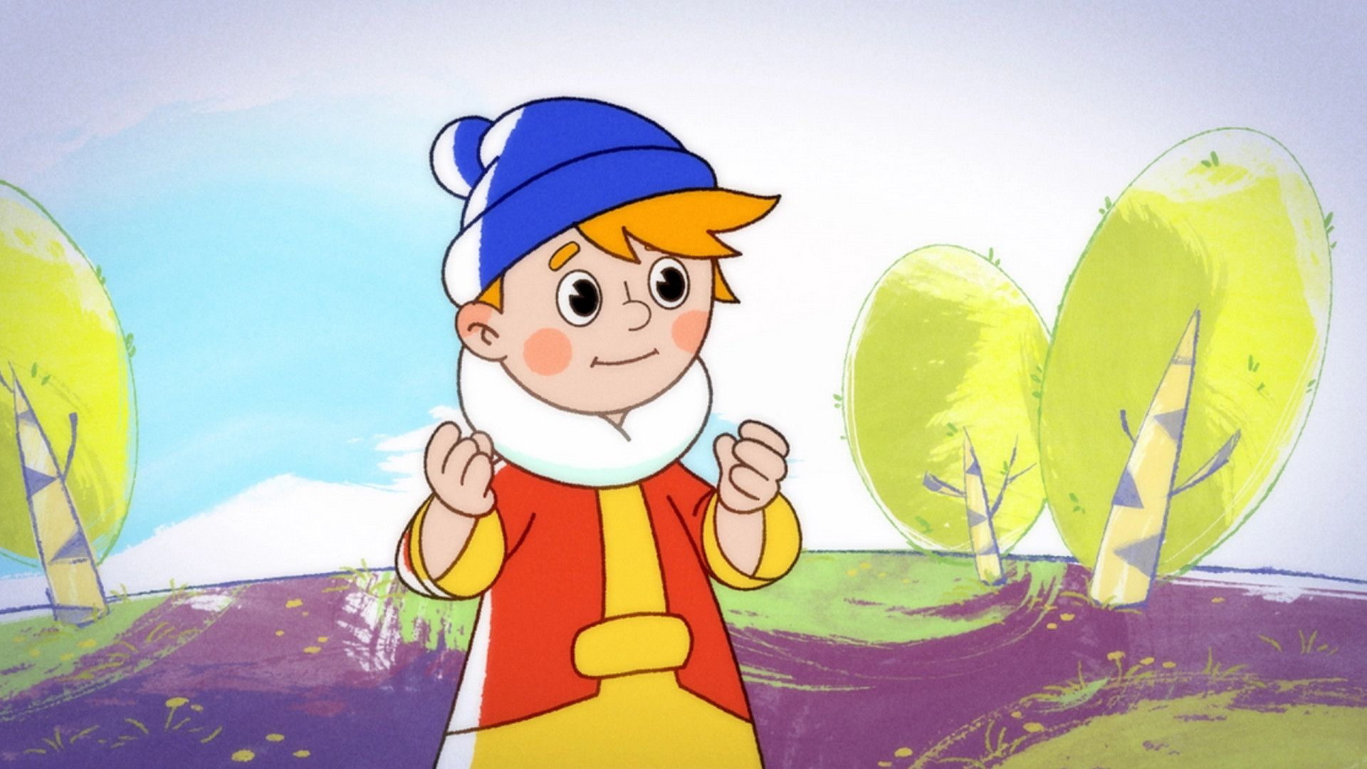 Вовка и зима в Тридевятом царстве