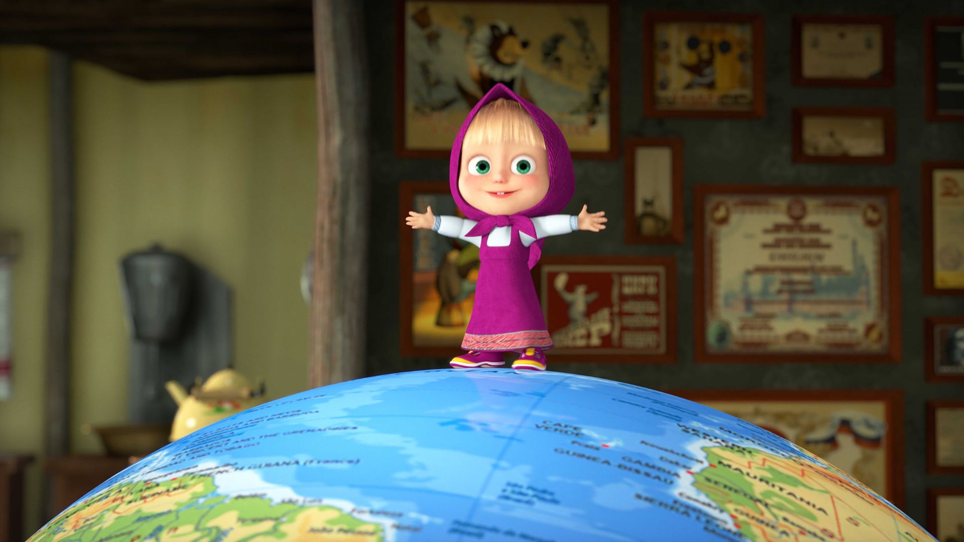 Маша и Медведь. Машины песенки. 6-я серия