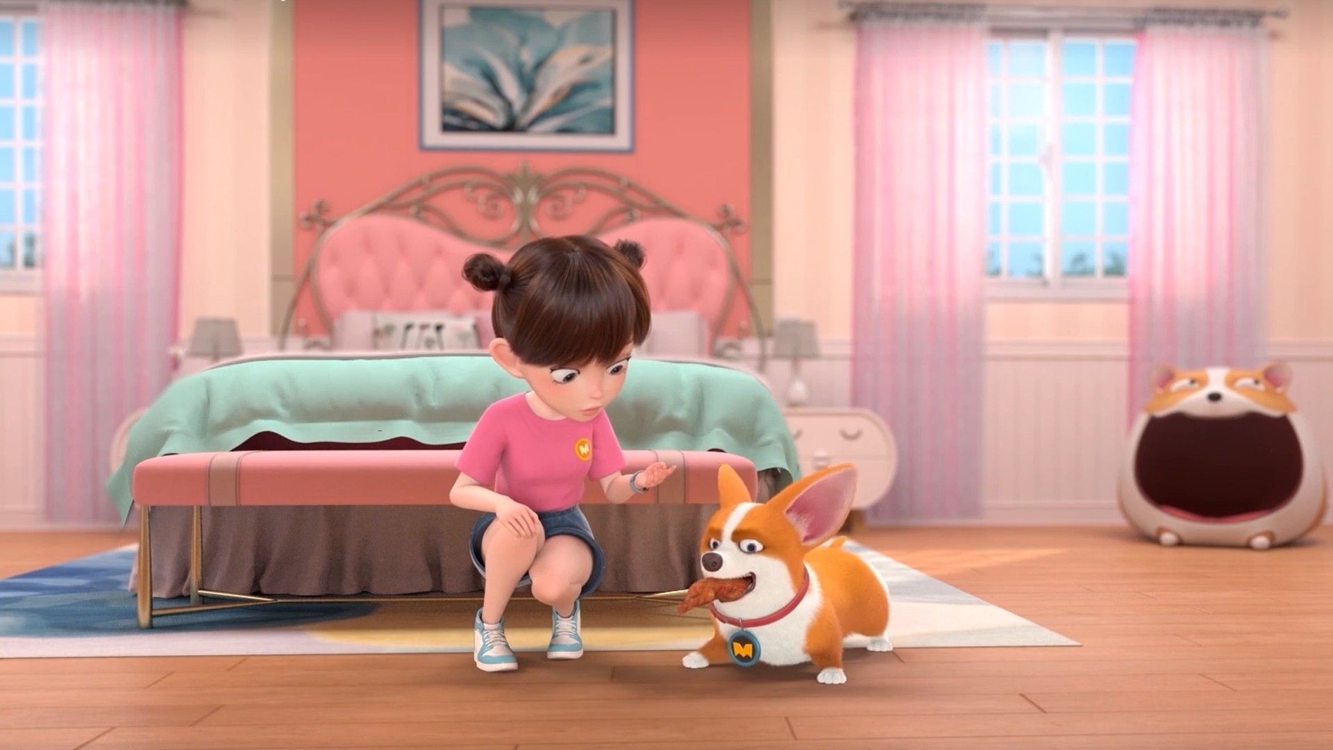 Корги по имени Моко. 1-я серия - "Защитники планеты. Звездопад"