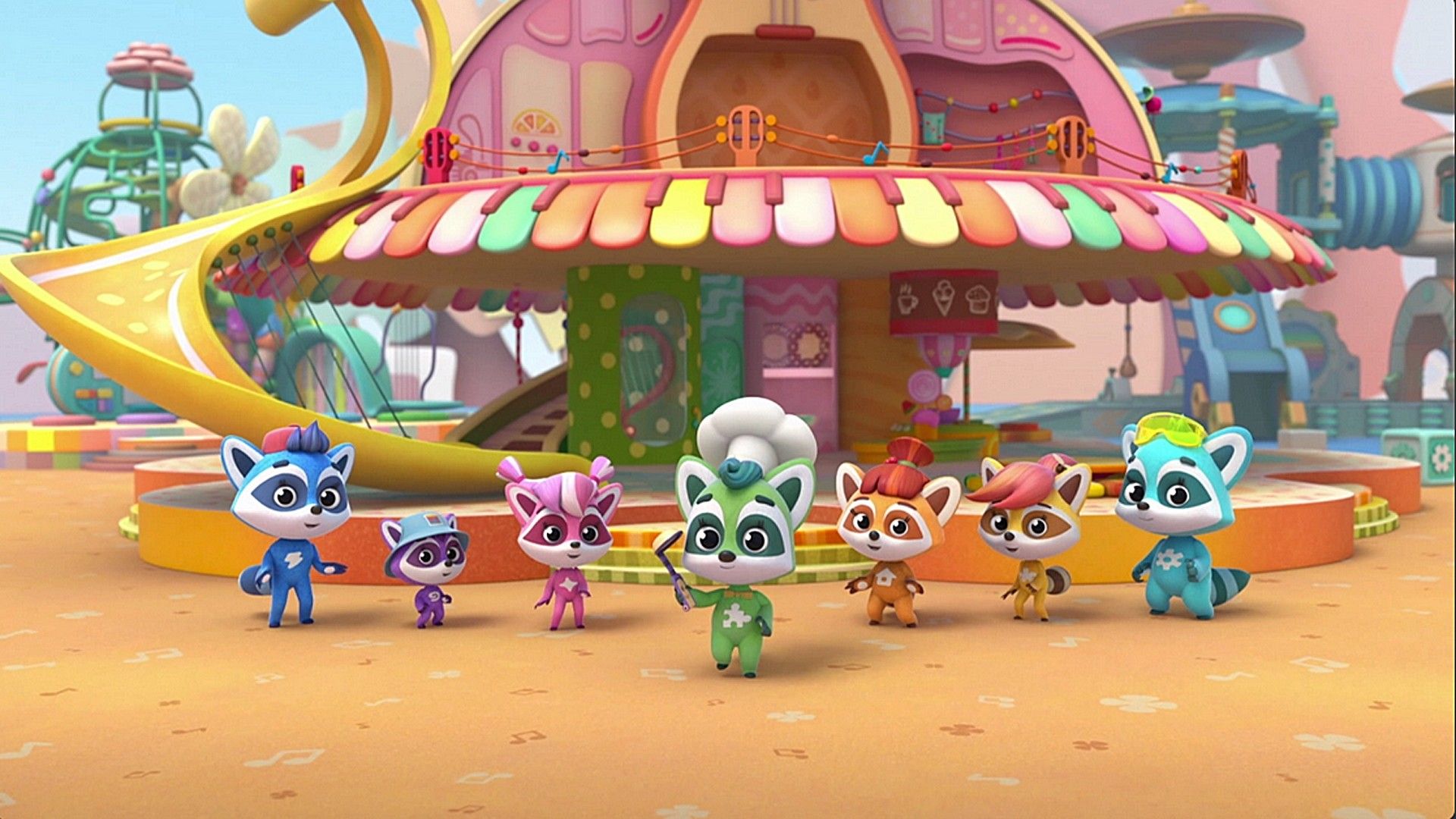 Енотки. 43-я серия - "Тарелка"