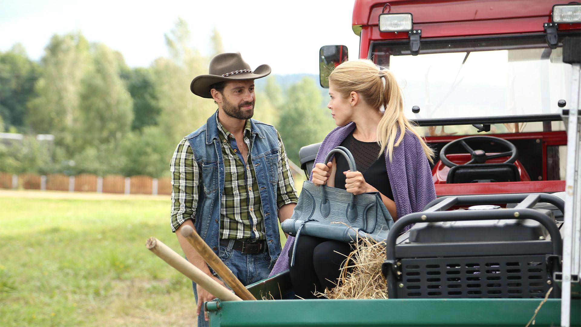 Деревенский роман. 1-я - 4-я серии