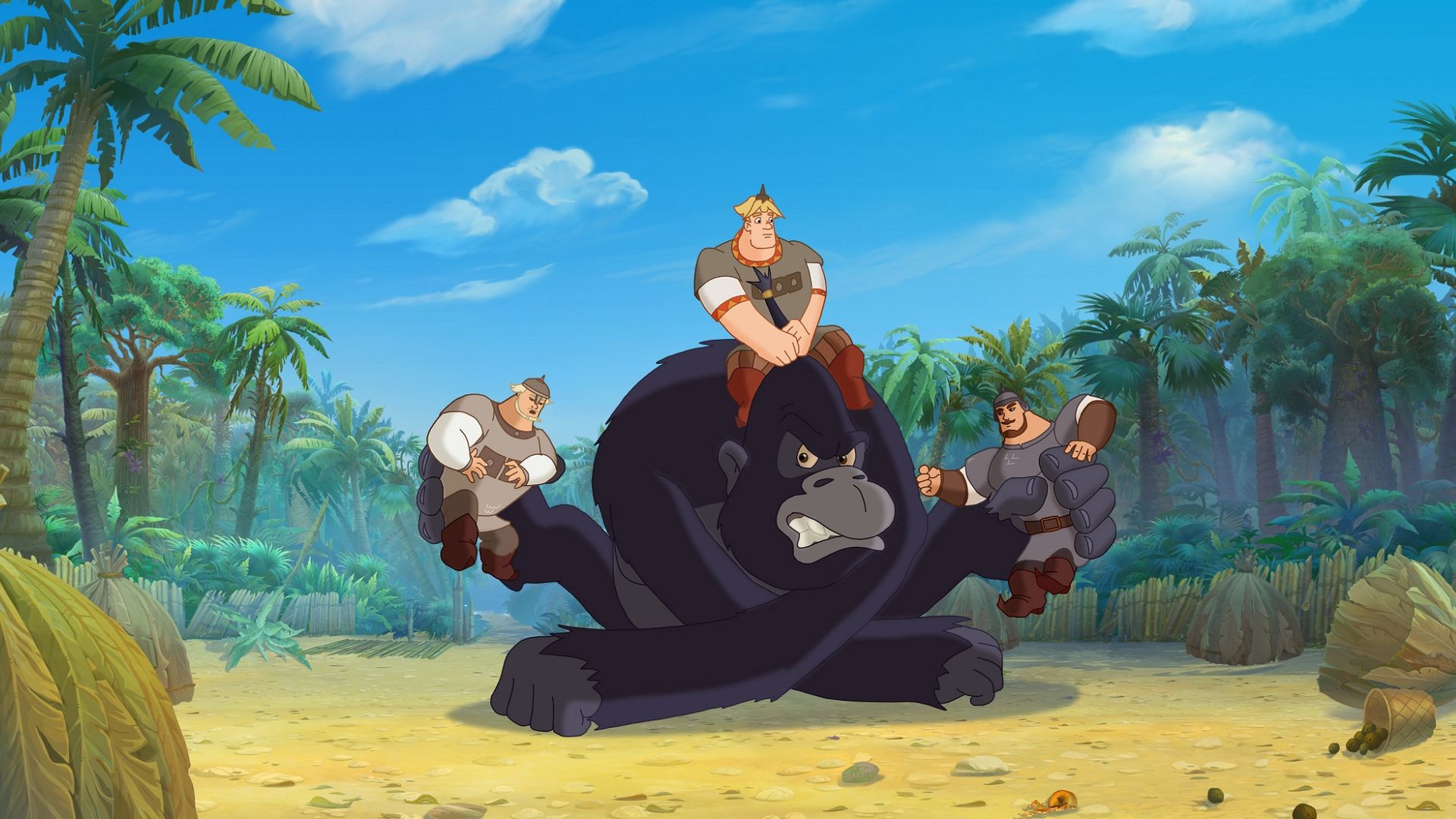 Три богатыря. На дальних берегах