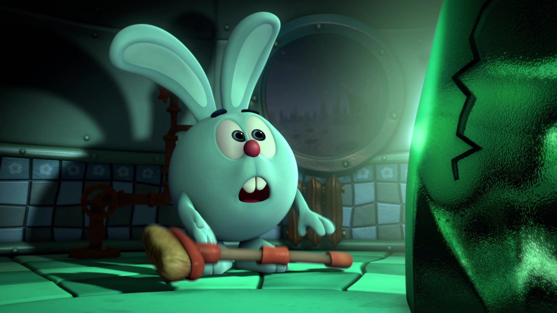 Смешарики. Пин-код. 24-я серия - "Прыжок в будущее: Попался, Шараноид!"