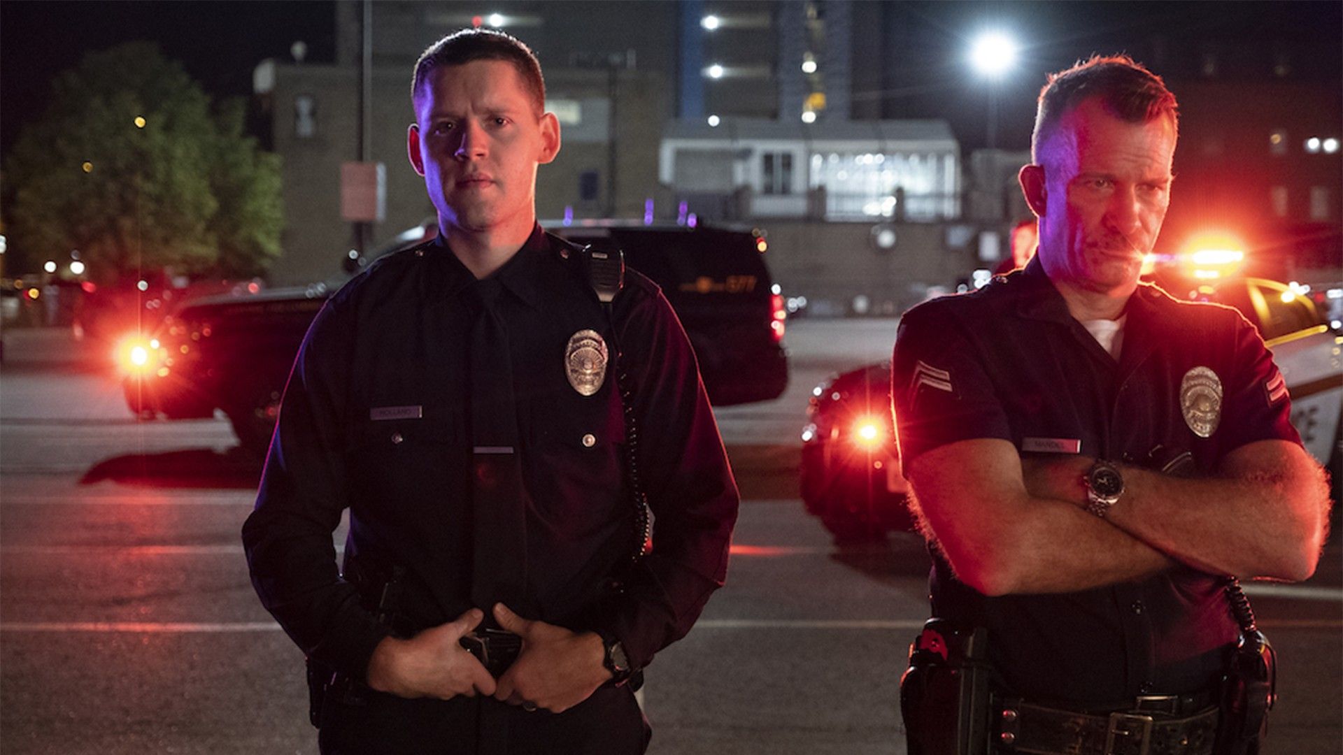 Полицейский седан