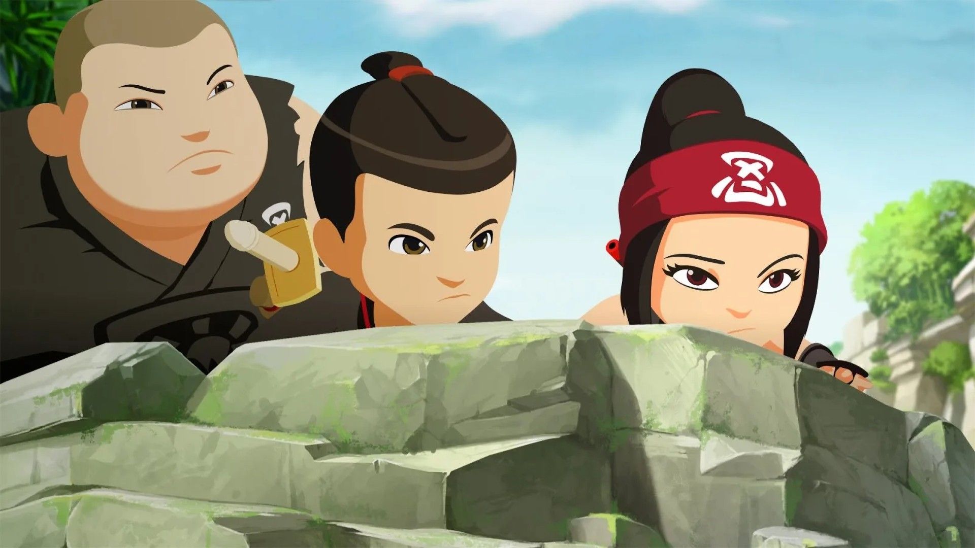 Мини-ниндзя. 1-я - 10-я серии