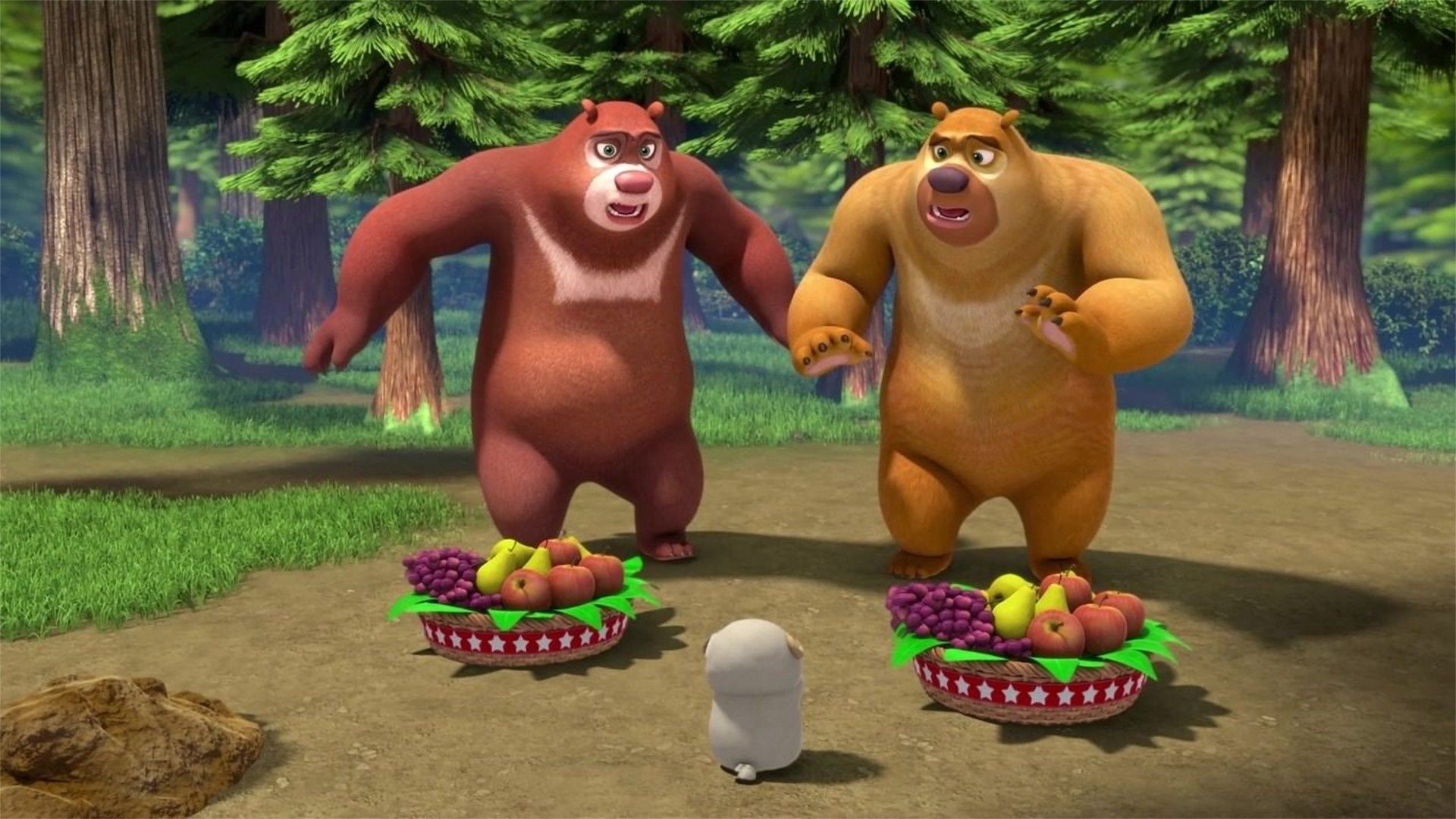 Мишки-братишки. Осколки кристалла. 9-я серия - "Пугало"