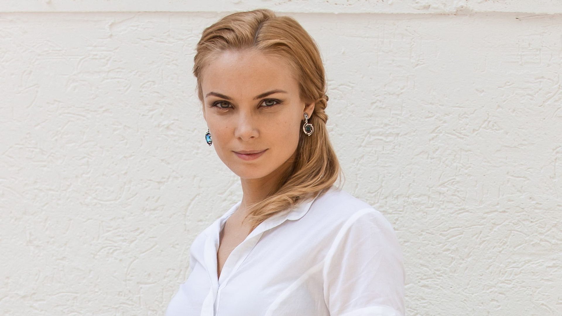 Сережки с сапфирами