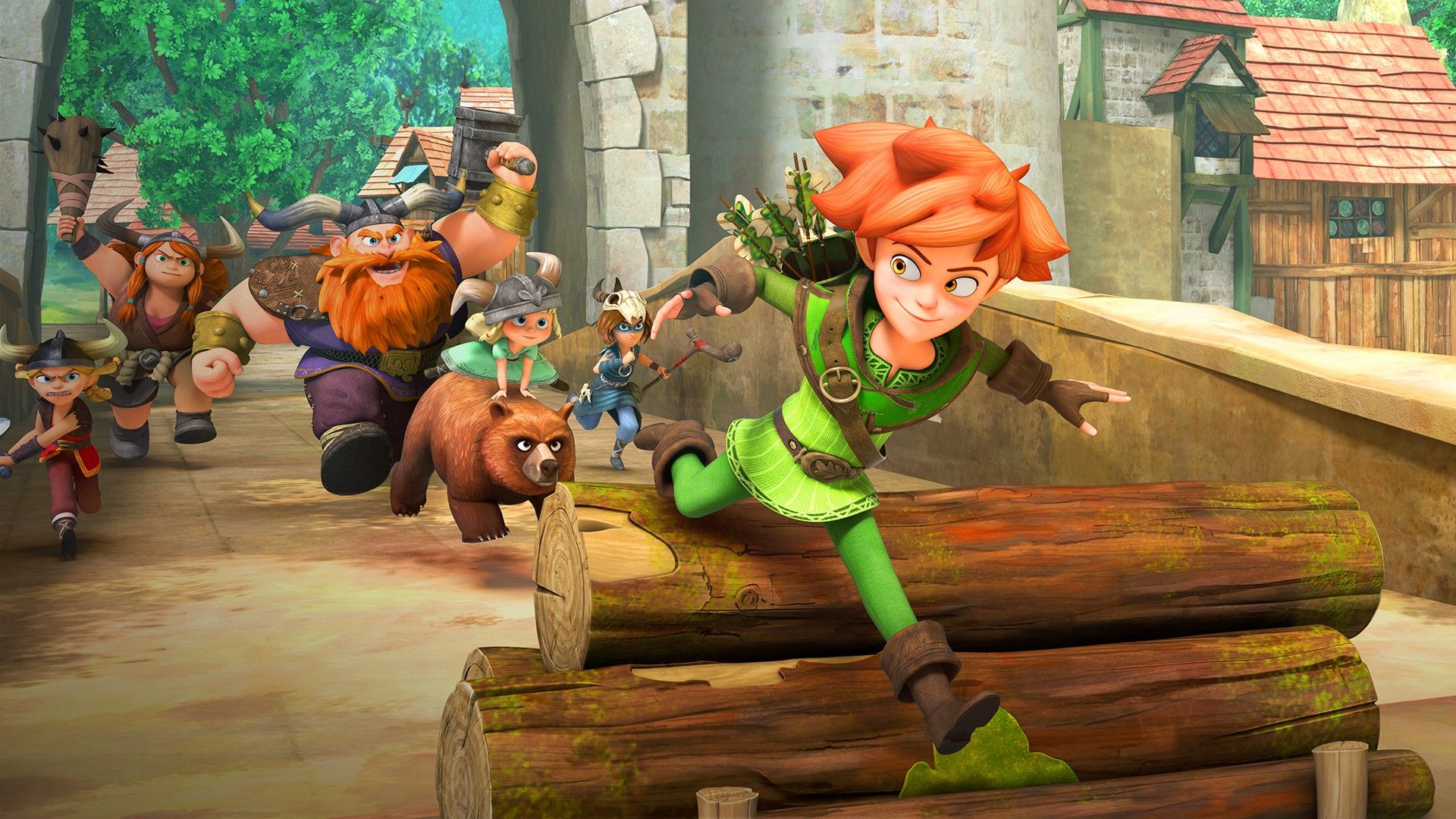 Робин Гуд: Проказник из Шервуда. 9-я серия - "Маленький проказник"