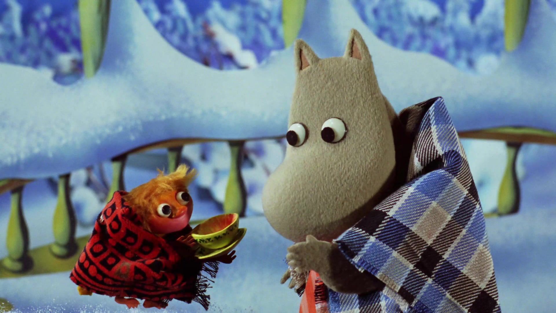 Муми-тролли и зимняя сказка