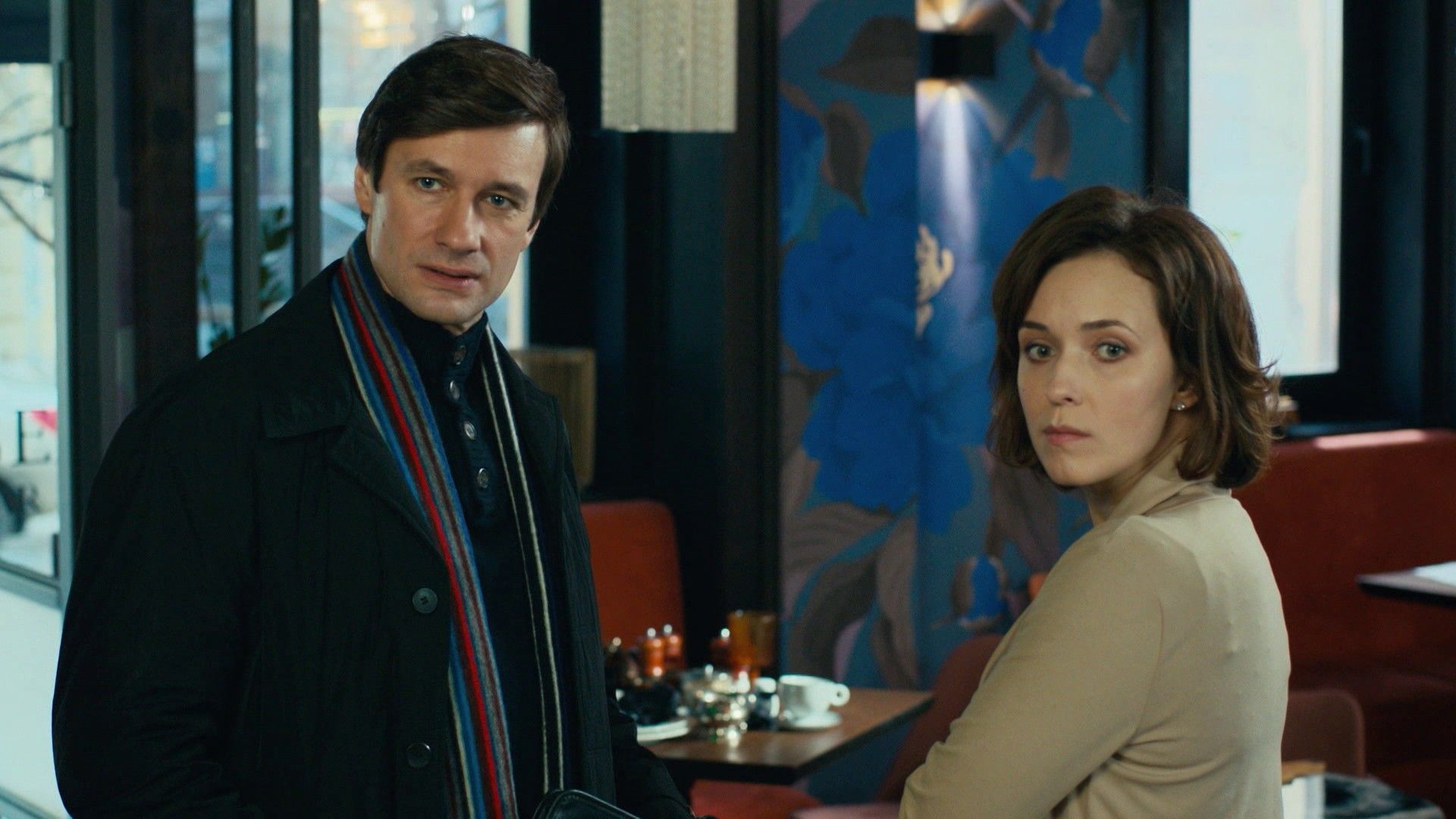 Розы на стекле