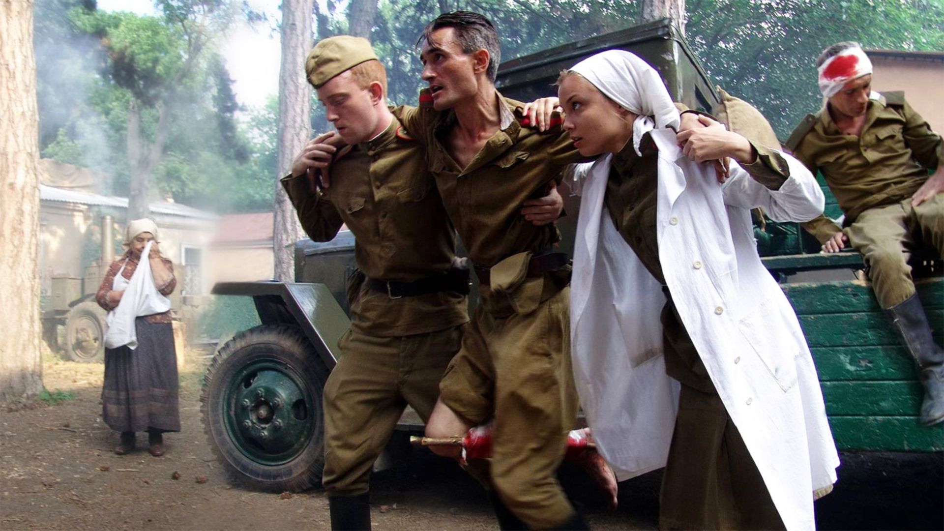 Под ливнем пуль