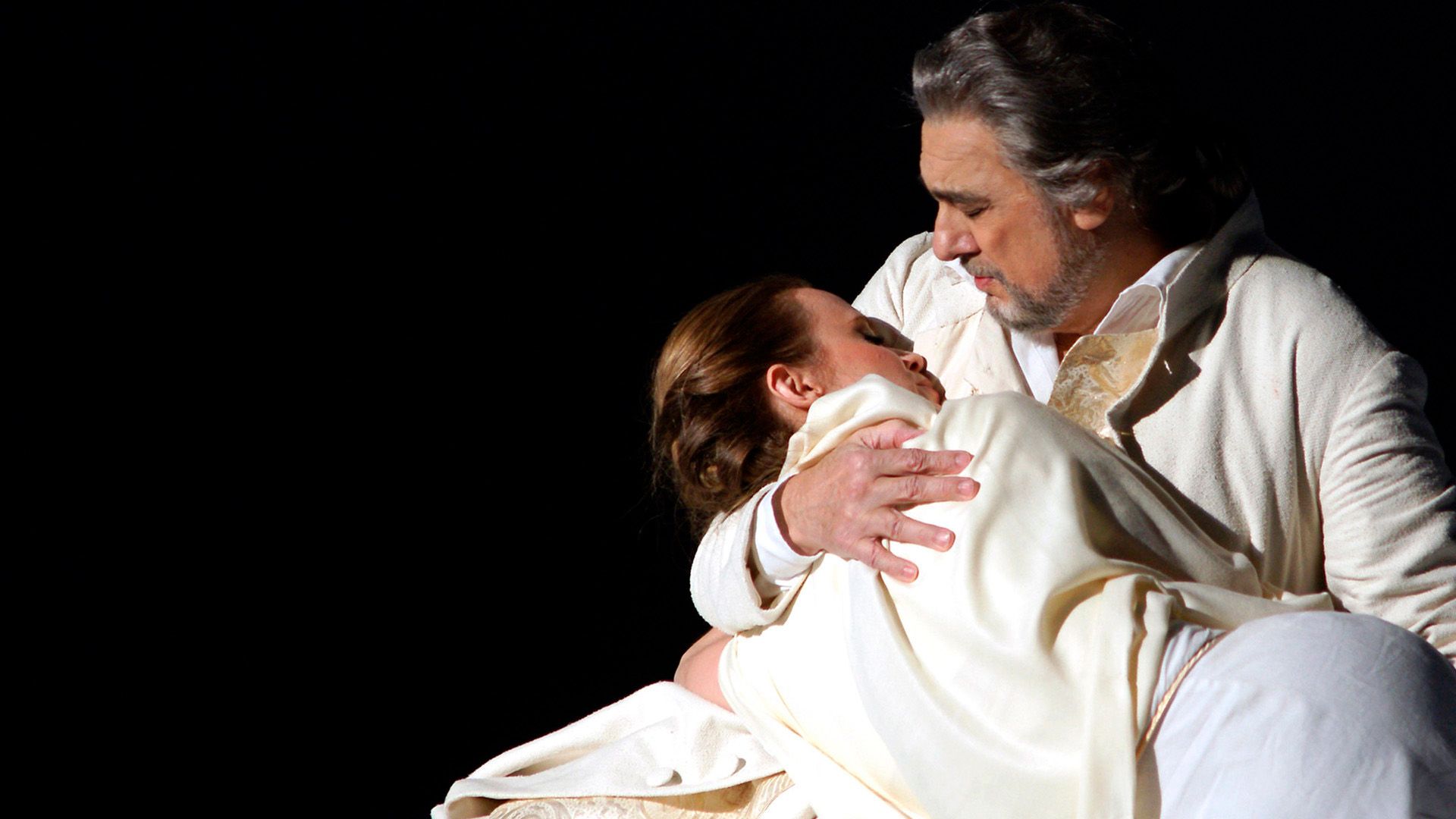 "Тамерлан". Опера Георга Фридриха Генделя. В главных партиях Пласидо Доминго и Моника Бачелли. Королевский театр Мадрида